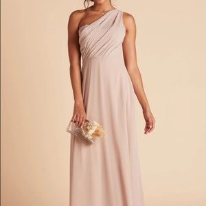 Birdy Grey Kira Bridesmaids Dress in Taupe